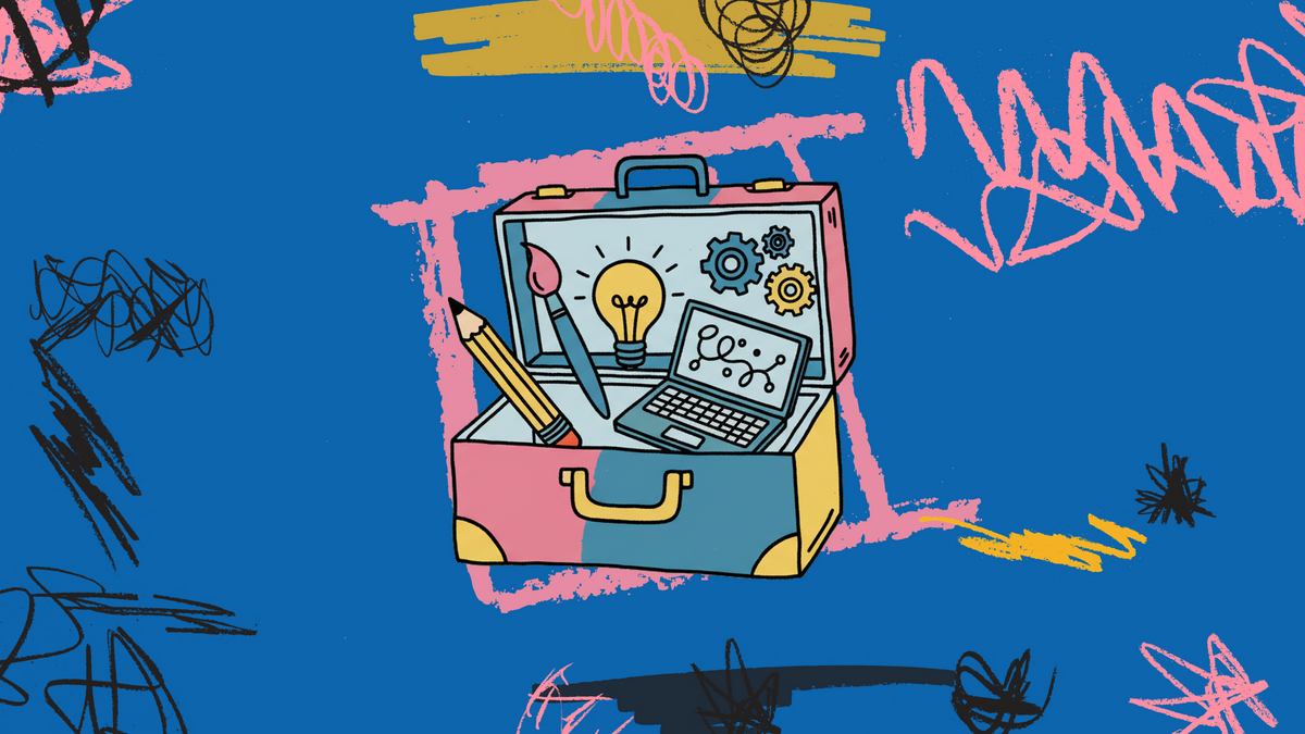 ADHD Jobs: Finding Work That Fits Your Actual Brain — illustrated brand hero