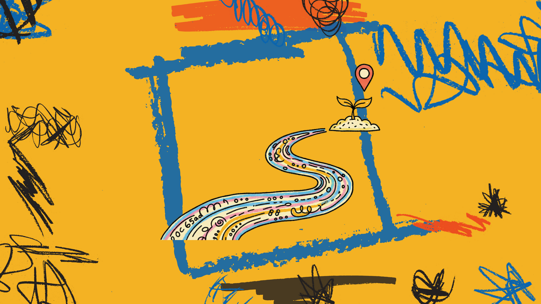 Just Diagnosed with ADHD as an Adult: What Nobody Tells You — illustrated brand hero