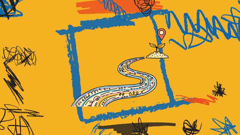Just Diagnosed with ADHD as an Adult: What Nobody Tells You — illustrated brand hero